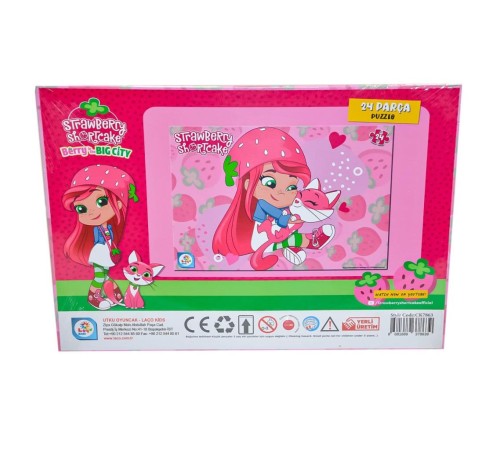 CK7863 Çilek Kız 24 Parça Frame Puzzle 2 - Utku Oyuncak CK7863 Çilek Kız 24 Parça Frame Puzzle 2 - Utku Oyuncak