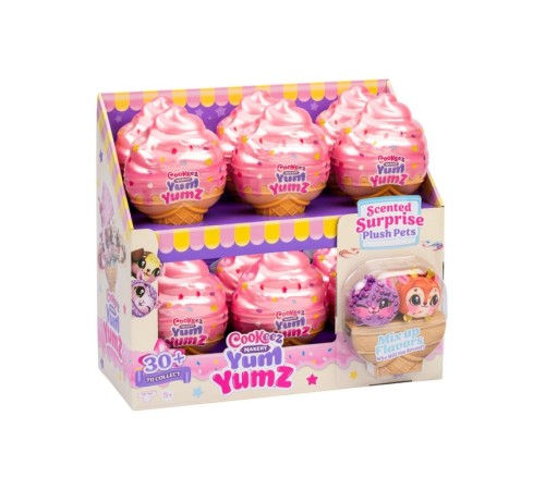 CKE05000 Cookeez Makery Yum Yumz Dondurma İkili Paket Kokulu Peluş