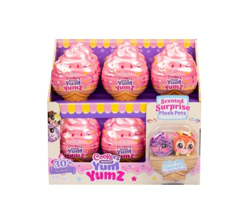 CKE05000 Cookeez Makery Yum Yumz Dondurma İkili Paket Kokulu Peluş