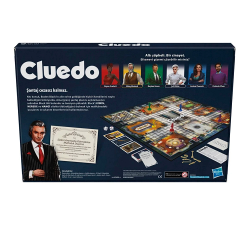 Cluedo Kutu Oyunu Cluedo Kutu Oyunu