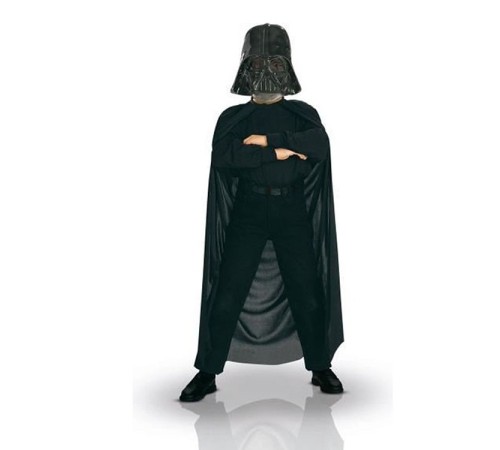 Çocuk Boy Yıldız Savaşları Star Wars Darth Vadet Maskesi ve 90 cm Pelerin Seti Siyah Çocuk Boy Yıldız Savaşları Star Wars Darth Vadet Maskesi ve 90 cm Pelerin Seti Siyah