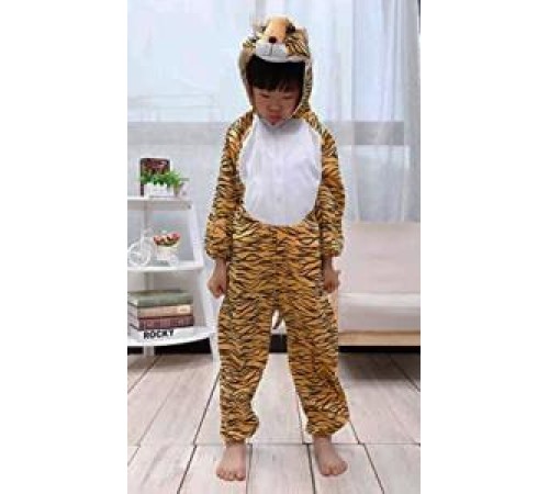 Çocuk Kaplan Kostumu - Aslan Kostümü 2-3 Yaş 80 cm Çocuk Kaplan Kostumu - Aslan Kostümü 2-3 Yaş 80 cm