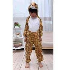 Çocuk Kaplan Kostumu - Aslan Kostümü 4-5 Yaş 100 cm