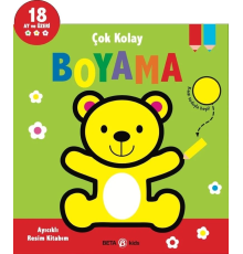 Çok Kolay Boyama Ayıcıklı Resim Kitabım