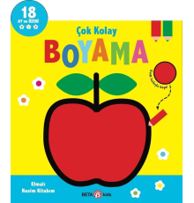 Çok Kolay Boyama Elmalı Resim Kitabım