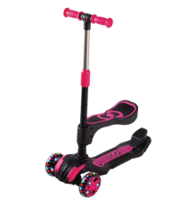 Cool Wheels Combo Oturaklı Scooter Pembe