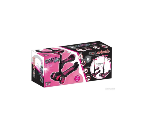 Cool Wheels Combo Oturaklı Scooter Pembe Cool Wheels Combo Oturaklı Scooter Pembe