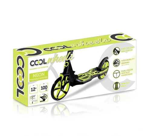 Cool Wheels Scooter Neon Sarı Cool Wheels Scooter Neon Sarı