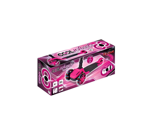 Cool Wheels Tulpar Işıklı Katlanabilir Scooter Pembe Cool Wheels Tulpar Işıklı Katlanabilir Scooter Pembe