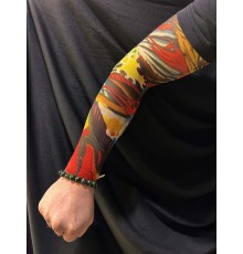 Çorap Dövme Giyilebilir Kol Bacak Dövmesi Likralı 2 Adet Model 24