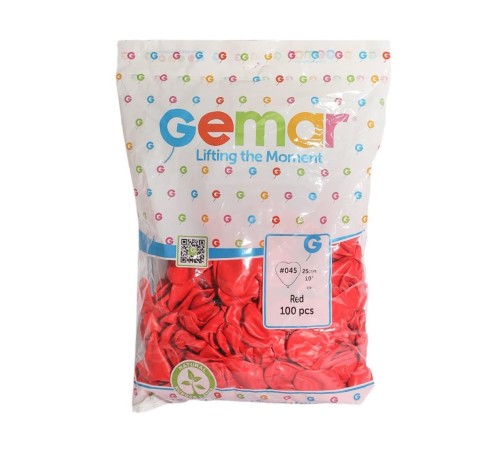 CR-10-05-045 Gemar Kalp Balon 100 Adet -Dinamik Oyuncak CR-10-05-045 Gemar Kalp Balon 100 Adet -Dinamik Oyuncak