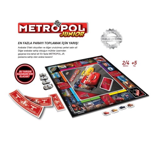 CR 10303 Cars Metropol Junior Oyunu -KS Games CR 10303 Cars Metropol Junior Oyunu -KS Games