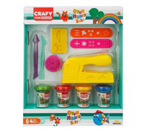 Crafy Oyun Hamuru Tasarım Seti Crafy Oyun Hamuru Tasarım Seti