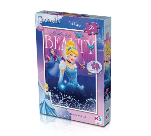 CRL709 KS, Cinderella 50 Parça Çocuk Puzzle CRL709 KS, Cinderella 50 Parça Çocuk Puzzle