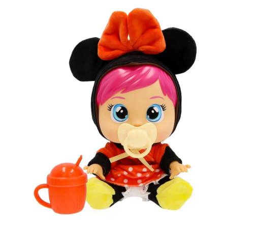 Cry Babies Love and Care Minnie Kostümlü Bebek Cry Babies Love and Care Minnie Kostümlü Bebek