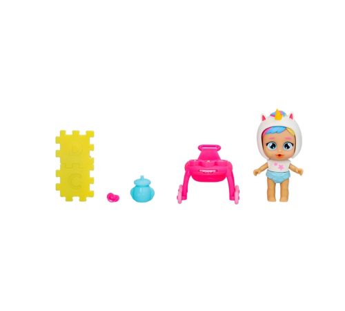 Cry Babies Play Time Mini Bebek ve Yürüteç Cry Babies Play Time Mini Bebek ve Yürüteç
