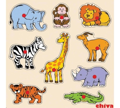 CS-1009 SAFARİ HAYVANLARI AHŞAP YAPBOZ CS-1009 SAFARİ HAYVANLARI AHŞAP YAPBOZ