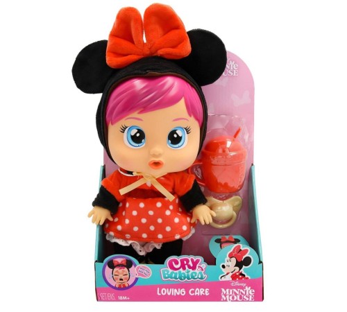 CYB69000 Cry Babies Love and Care Minnie Kostümlü Bebek CYB69000 Cry Babies Love and Care Minnie Kostümlü Bebek