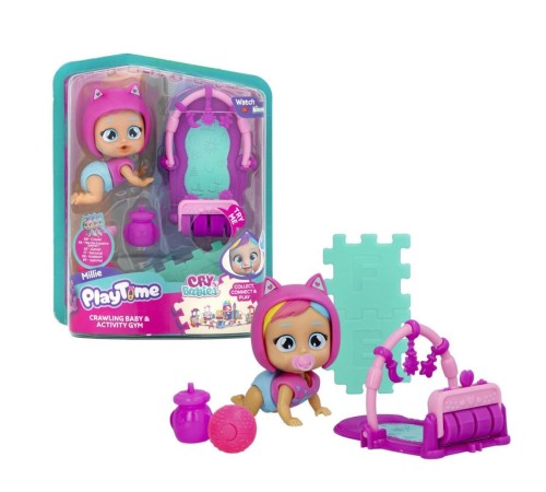 CYP04000 Cry Babies Play Time Mini Millie Bebek ve Aktivite Halısı