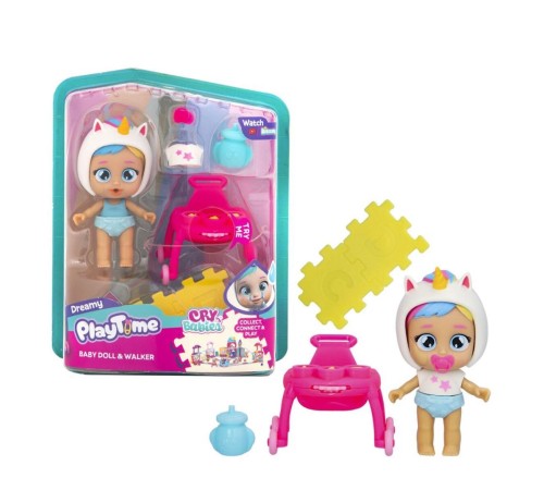 CYP05000 Cry Babies Play Time Mini Dreamy Bebek ve Yürüteci