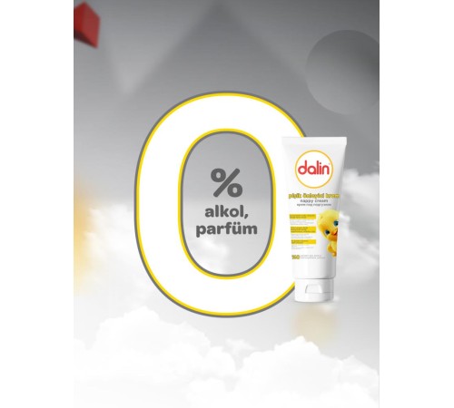 Dalin Bebek Pişik Kremi 100 ml Dalin Bebek Pişik Kremi 100 ml