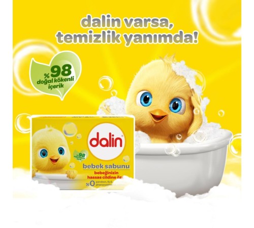 Dalin Bebek Sabunu 100 Gr Dalin Bebek Sabunu 100 Gr