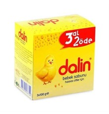 Dalin Bebek Sabunu Klasik 3'Lü 3x100 Gr