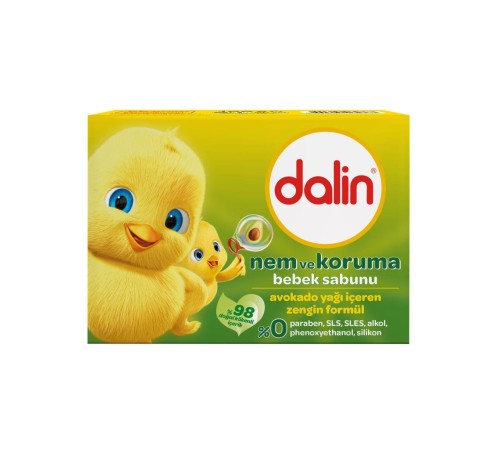 Dalin Bebek Sabunu Nem ve Koruma 100 Gr Dalin Bebek Sabunu Nem ve Koruma 100 Gr