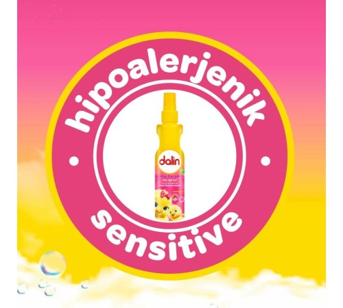 Dalin Kolay Tarama Spreyi Badem Yağlı 200 ml Dalin Kolay Tarama Spreyi Badem Yağlı 200 ml