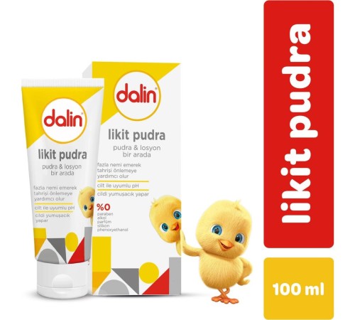 Dalin Likid Bebek Pudrası 100 Gr Dalin Likid Bebek Pudrası 100 Gr
