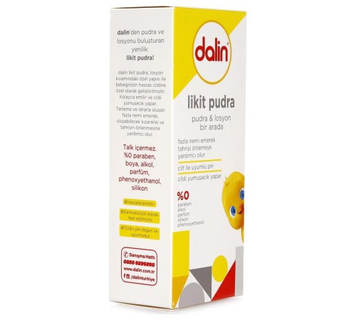Dalin Likid Bebek Pudrası 100 Gr Dalin Likid Bebek Pudrası 100 Gr