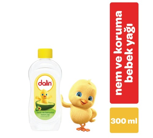 Dalin Nem Koruma Bebek Yağı 300 ml Dalin Nem Koruma Bebek Yağı 300 ml