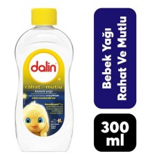 Dalin Rahat ve Mutlu Bebek Yağı 300 ml