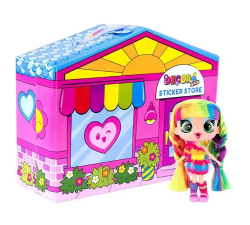 Decora Girlz Büyük Moda Bebek ve Oyun Seti 15 cm Decora Girlz Büyük Moda Bebek ve Oyun Seti 15 cm