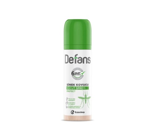 Defans Sinek Kovucu Vücut Spreyi Protect 100 ml Defans Sinek Kovucu Vücut Spreyi Protect 100 ml