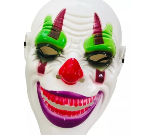 Delirten Gülüş Psikopat Palyaço Temalı Joker Maskesi Delirten Gülüş Psikopat Palyaço Temalı Joker Maskesi