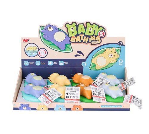 DF901 Yaprakta Yüzen Kurmalı Ayıcık -Birliktoys DF901 Yaprakta Yüzen Kurmalı Ayıcık -Birliktoys