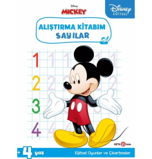 Disney Eğitsel Çıkartmalı Mickey Alıştırma Kitabım