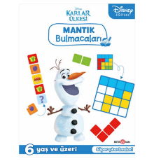 Disney Eğitsel Karlar Ülkesi Çıkartmalı Mantık Bulmacaları