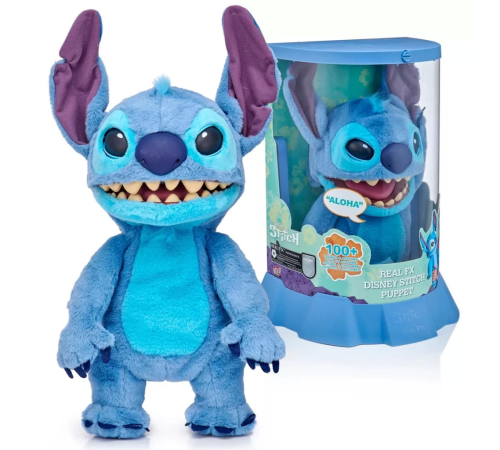 Disney Stitch Elektronik Real FX Kukla 46 cm Disney Stitch Elektronik Real FX Kukla 46 cm