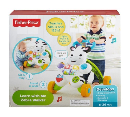 DLD80 Fisher-Price® Melodili Zebra Yürüteç DLD80 Fisher-Price® Melodili Zebra Yürüteç