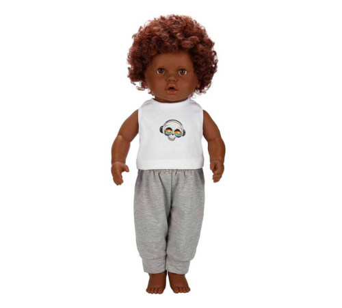 Dollz'n More Dada Kıvırcık Saçlı Bebek 60 cm Dollz'n More Dada Kıvırcık Saçlı Bebek 60 cm