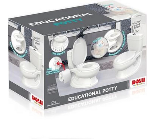 Dolu Nuve Potty Lazımlık 2 in 1 Bej Dolu Nuve Potty Lazımlık 2 in 1 Bej