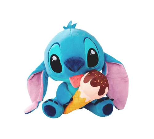 Dondurma Yiyen Stitch Peluş 25 cm Dondurma Yiyen Stitch Peluş 25 cm