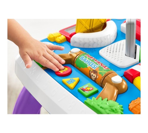DRH44 Fisher-Price® Yaşa Göre Gelişim Eğitici Köpekçiğin Aktivite Masası Türkçe ve İngilizce DRH44 Fisher-Price® Yaşa Göre Gelişim Eğitici Köpekçiğin Aktivite Masası Türkçe ve İngilizce