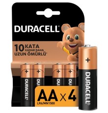 Duracell 4Lü AA Kalem Pil