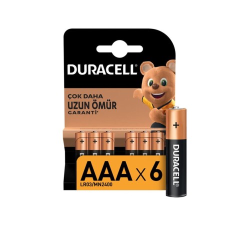 Duracell 6Lı AA Kalem Pil Duracell 6Lı AA Kalem Pil