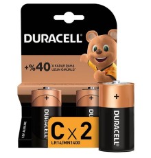 Duracell Basic C Boy Pil 2Li