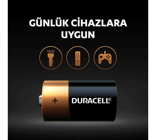 Duracell Basic C Boy Pil 2Li Duracell Basic C Boy Pil 2Li