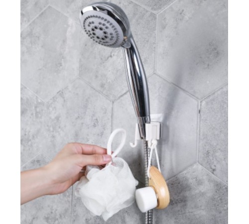 Duş Başlık Tutucu ve Lif Askısı